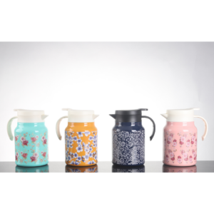 1.2L Double Wall Stainless Steel Vacuum Insulated Teapot With Inner Ceramic Coating