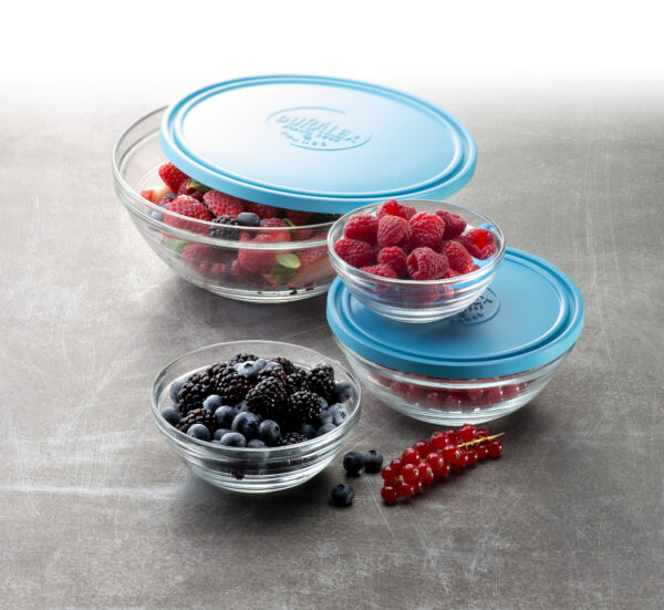 Duralex Bowl with Plastic Cover